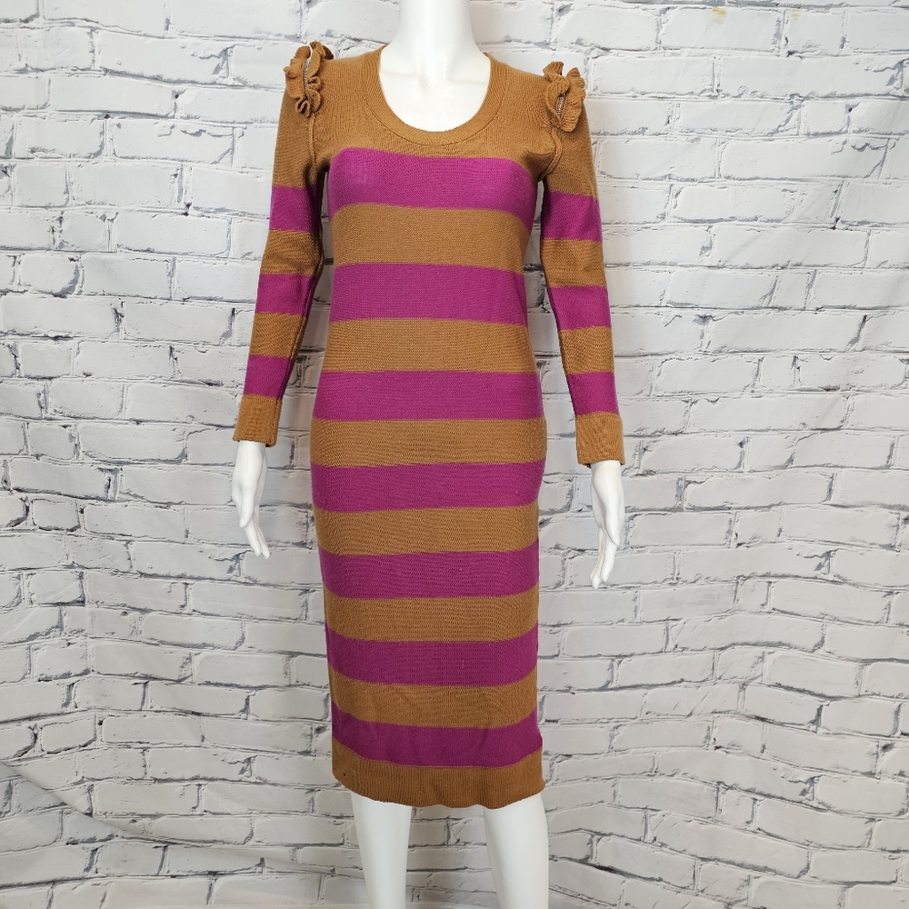 Sonia Rykiel Striped Sweater Dress
